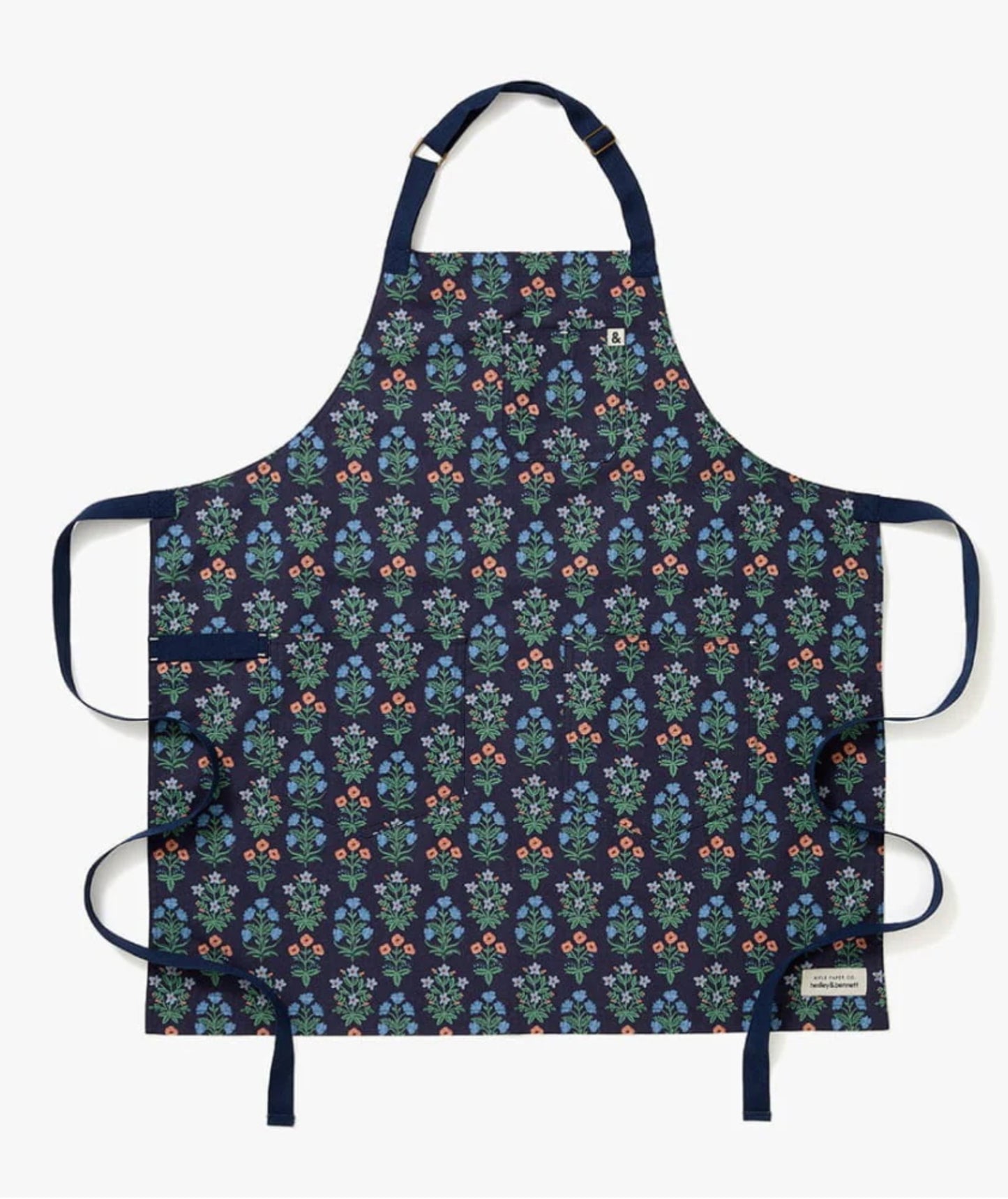 Hedley & Bennett The Essential Apron - Rifle Mughal Rose