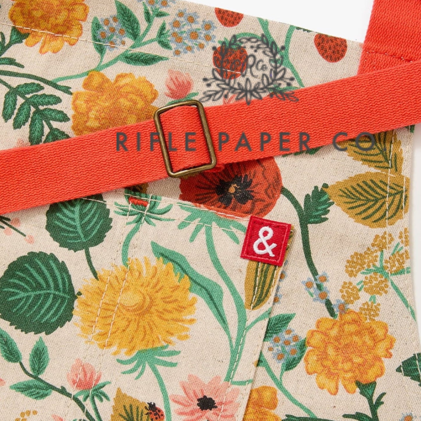 Hedley & Bennett The Essential Apron - Rifle Poppy Fields