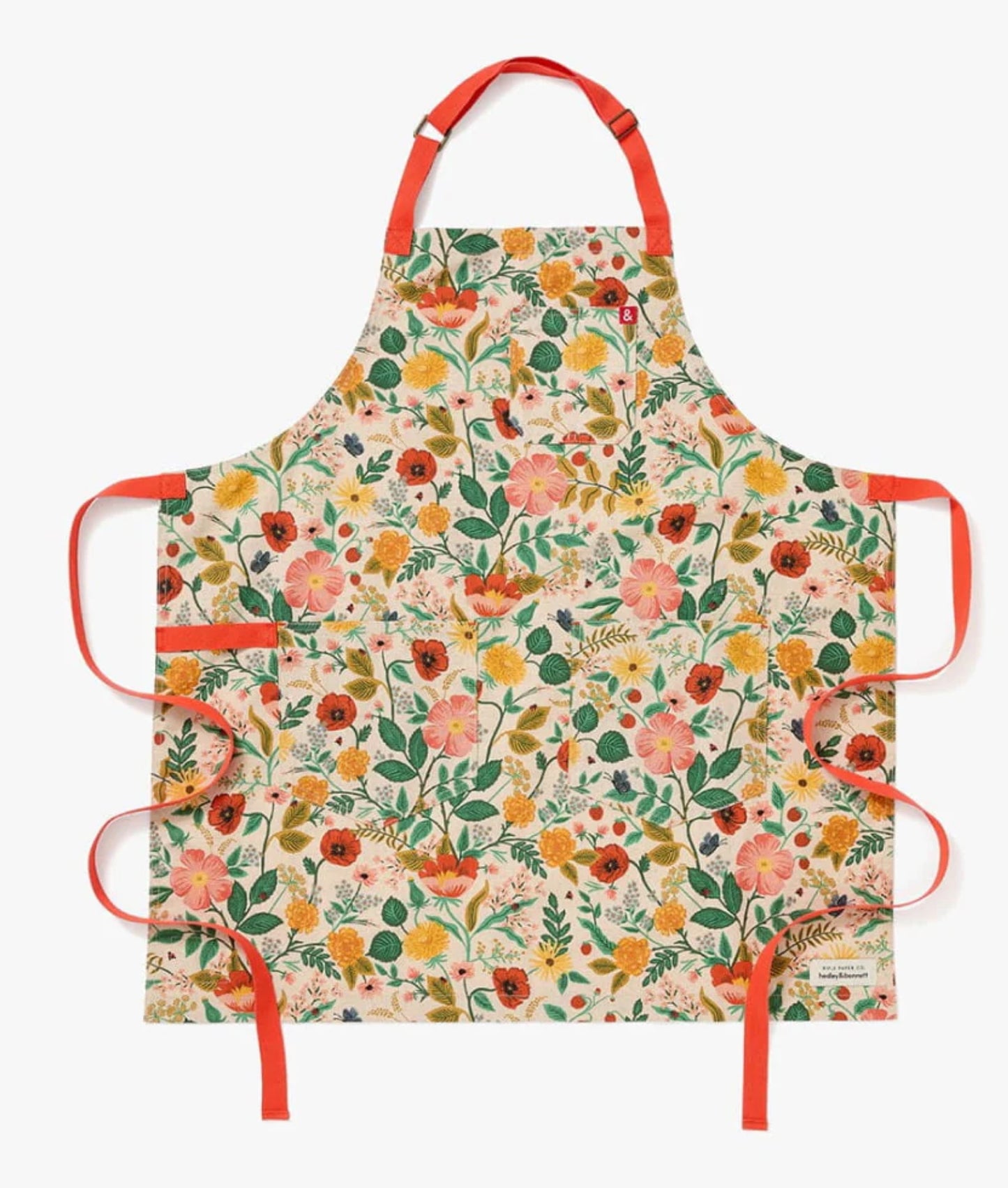 Hedley & Bennett The Essential Apron - Rifle Poppy Fields