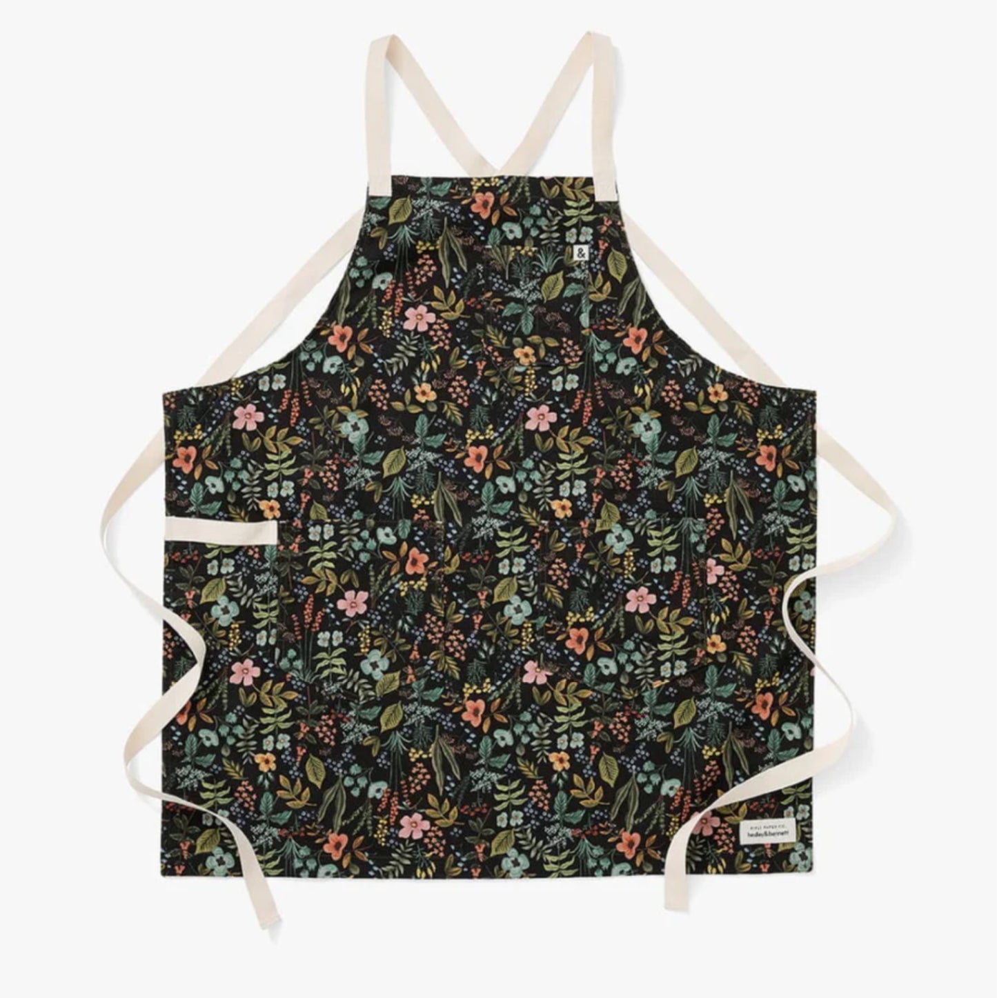 Hedley & Bennett The All Day Crossback Apron - Rifle Herb Garden