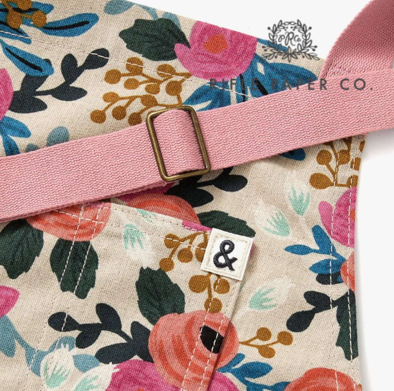 Hedley & Bennett The Essential Apron - Rifle Rosa Natural