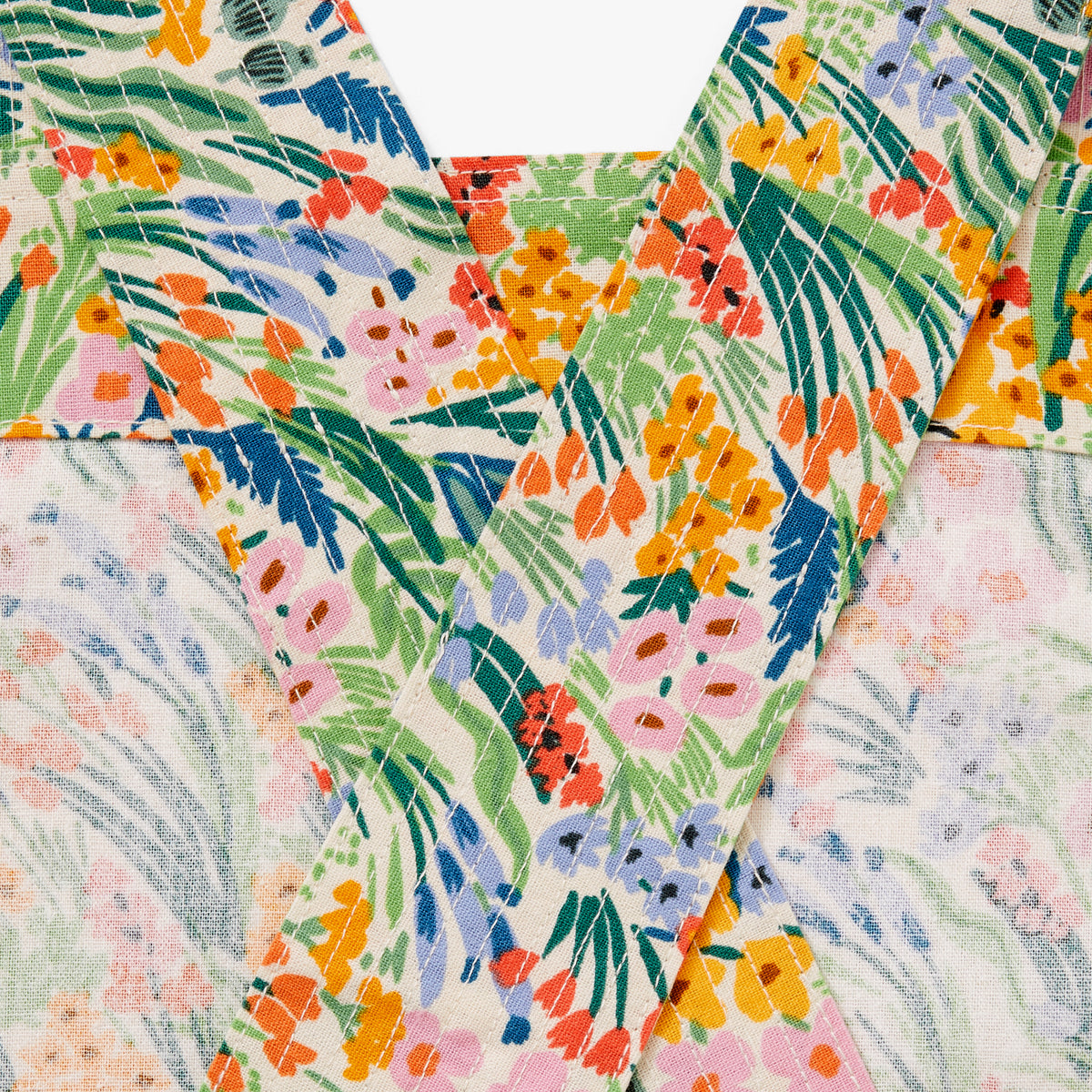 Hedley & Bennett The Smock Apron - Rifle Paper Co - Bramble Lea Natural