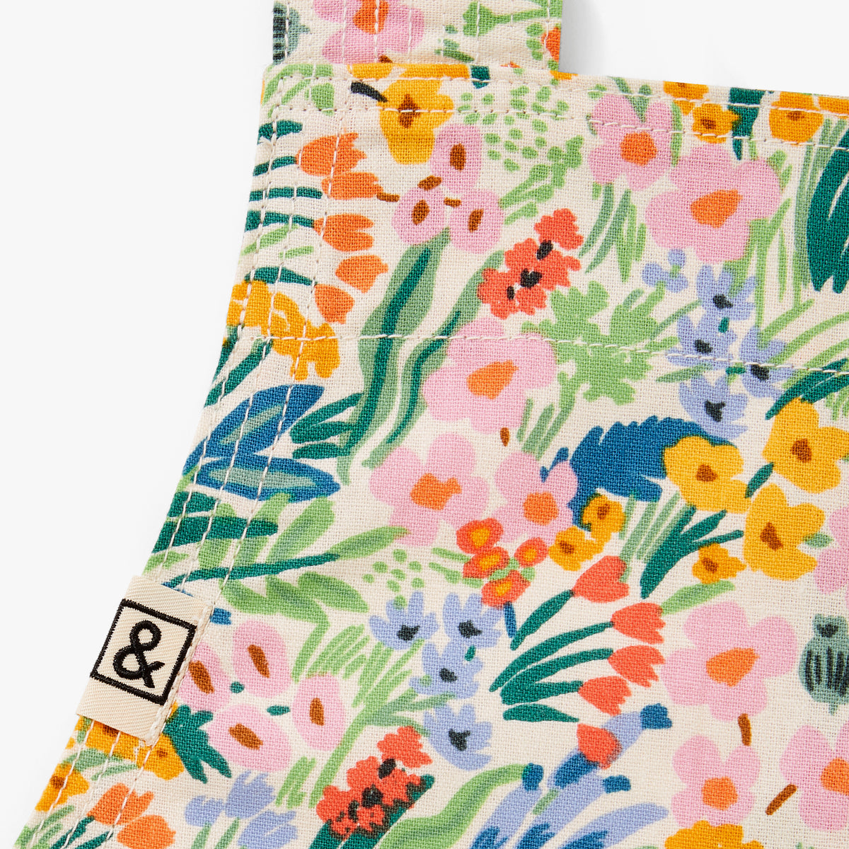 Hedley & Bennett The Smock Apron - Rifle Paper Co - Bramble Lea Natural