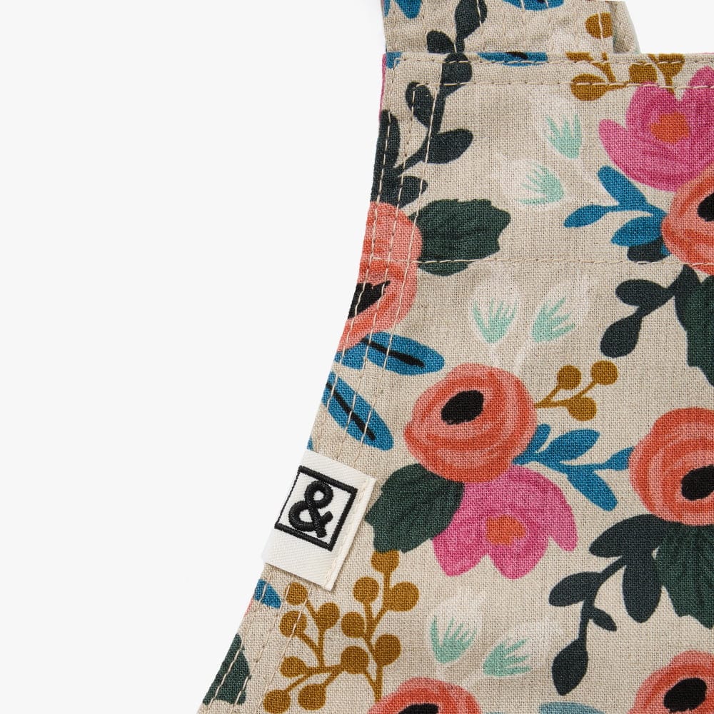 Hedley & Bennett The Smock Apron - Rifle Paper Co - Rosa Natural