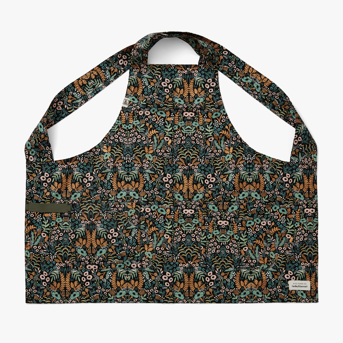 Hedley & Bennett The Smock Apron - Rifle Paper Co - Tapestry Midnight