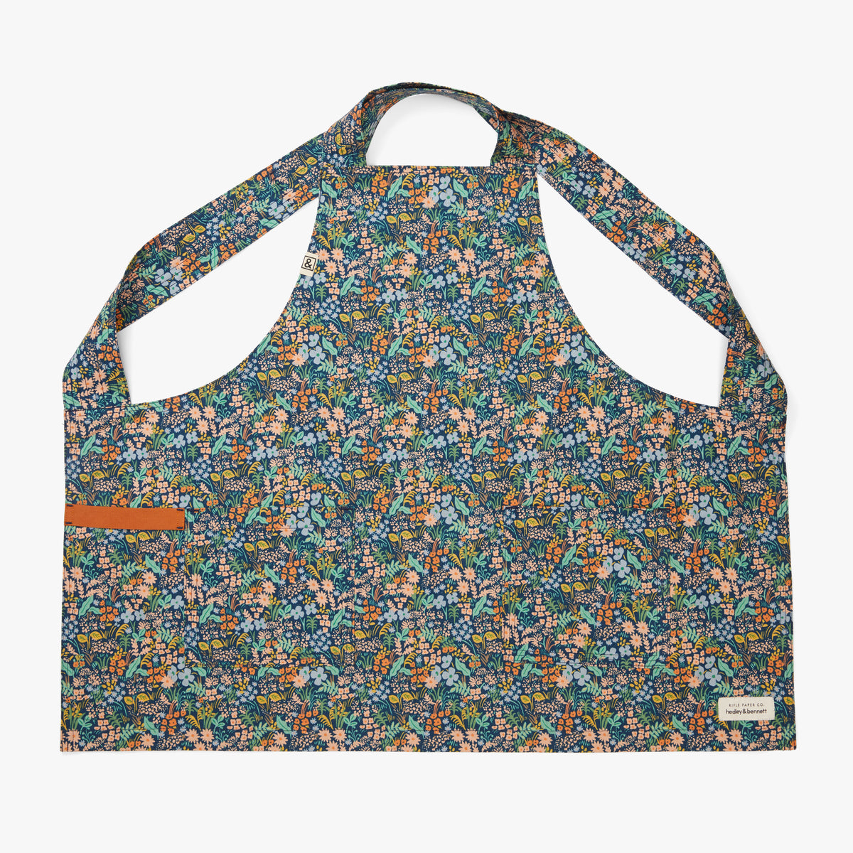 Hedley & Bennett The Smock Apron - Rifle Paper Co - Meadow Blue