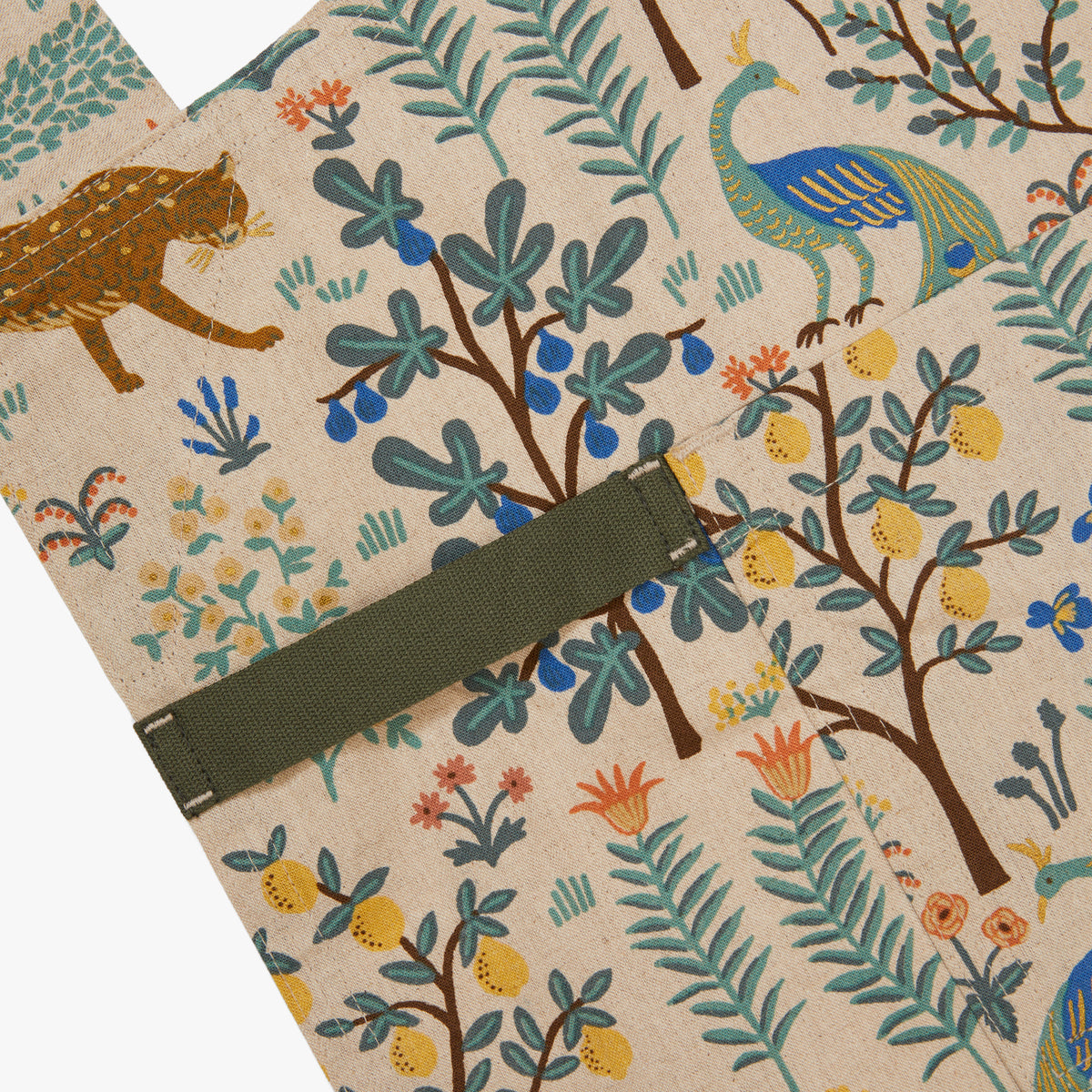 Hedley & Bennett The Smock Apron - Rifle Paper Co - Menagerie Natural
