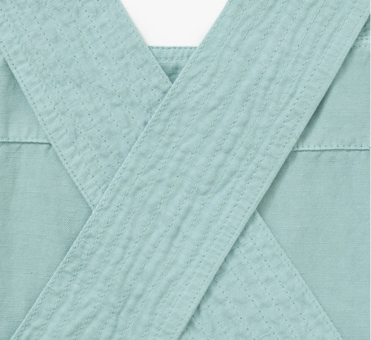 Hedley & Bennett The Smock Apron - Eggshell Blue