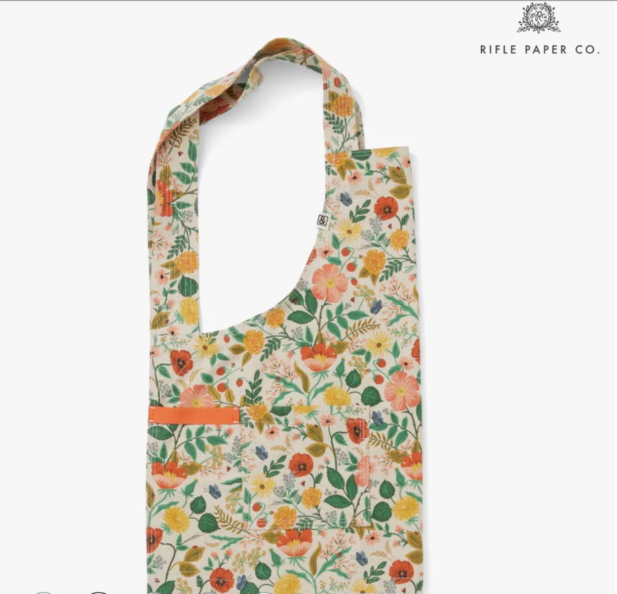 Hedley & Bennett The Smock Apron - Rifle Paper Co - Poppy Fields