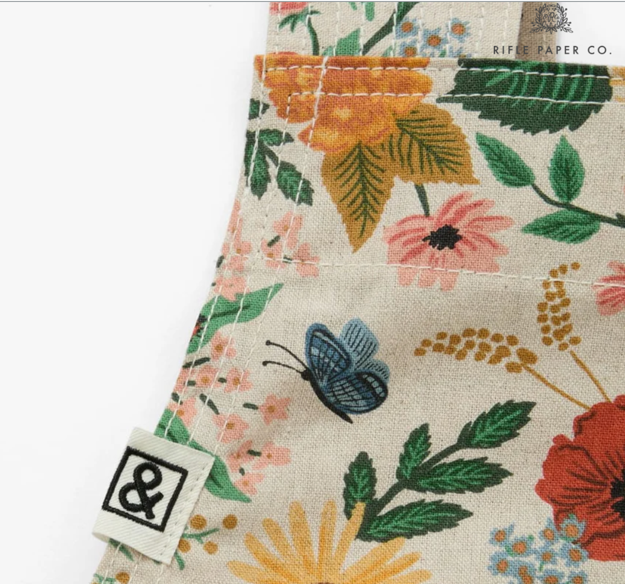 Hedley & Bennett The Smock Apron - Rifle Paper Co - Poppy Fields