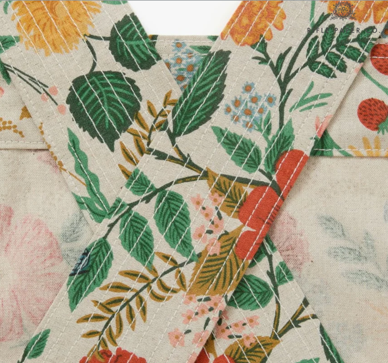 Hedley & Bennett The Smock Apron - Rifle Paper Co - Poppy Fields