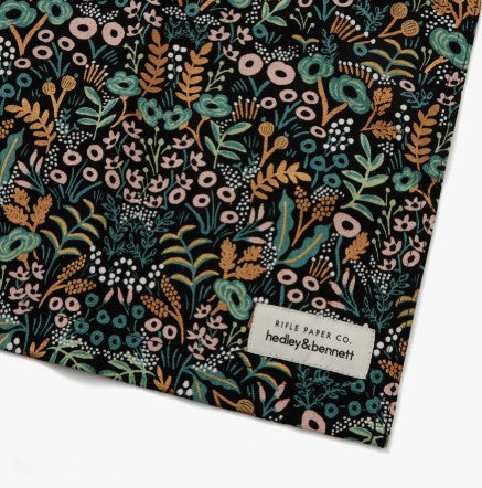 Hedley & Bennett The Essential Apron - Rifle Paper Co - Tapestry Midnight