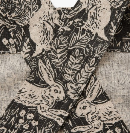 Hedley & Bennett The Smock Apron - Rifle Paper Co - Fable Grey