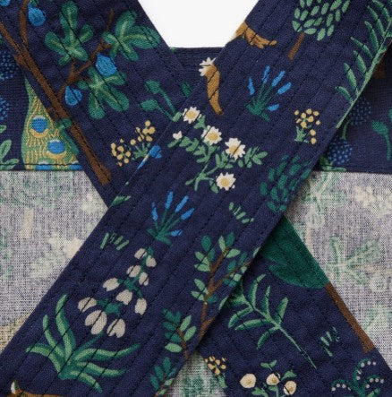 Hedley & Bennett The Smock Apron - Rifle Paper Co - Menagerie Navy