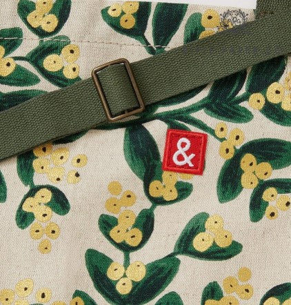 Hedley & Bennett Kids Apron - Rifle Paper Co - Mistletoe