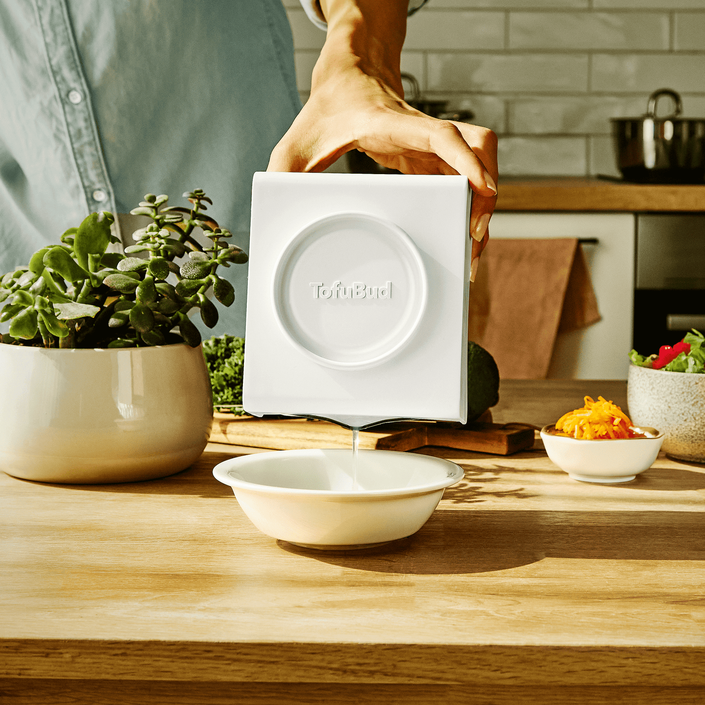 TofuBud Tofu Press - Tofu Presser for Firm or Extra Firm