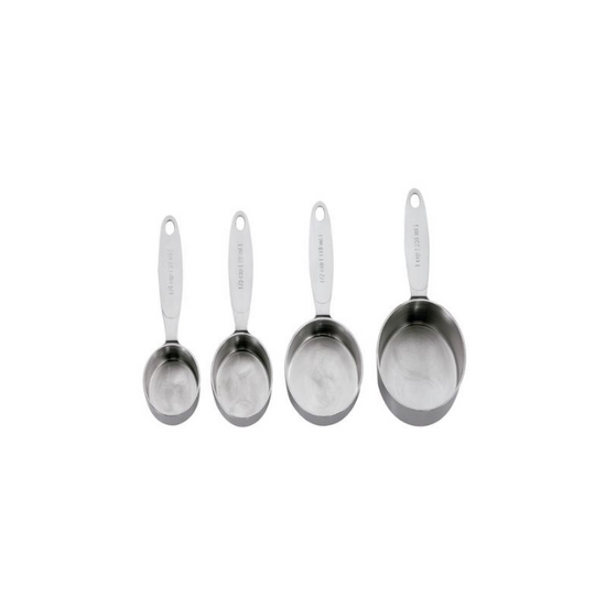 4-Piece Stainless Steel Measuring Cup Set Cuisipro