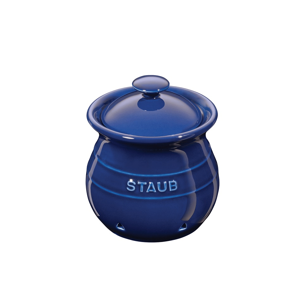 Staub Garlic Keeper Blue** Maison Cookware + Bakeware
