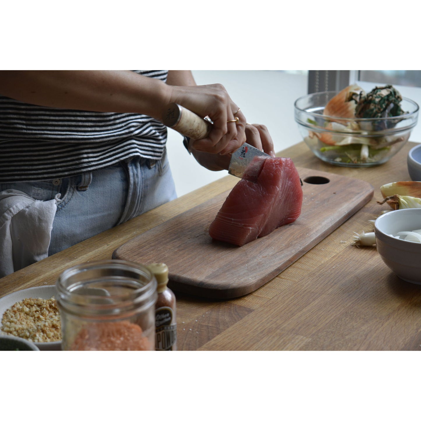 Miyabi 5000MCD Birchwood - Santoku 7"