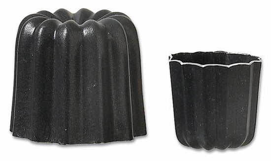 Aluminum Non-Stick Cannele Mold 55mm set of 6
