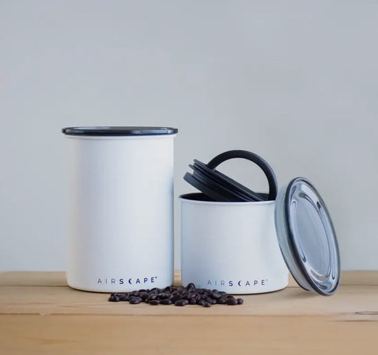Airscape 500g Classic Canister - Matte White