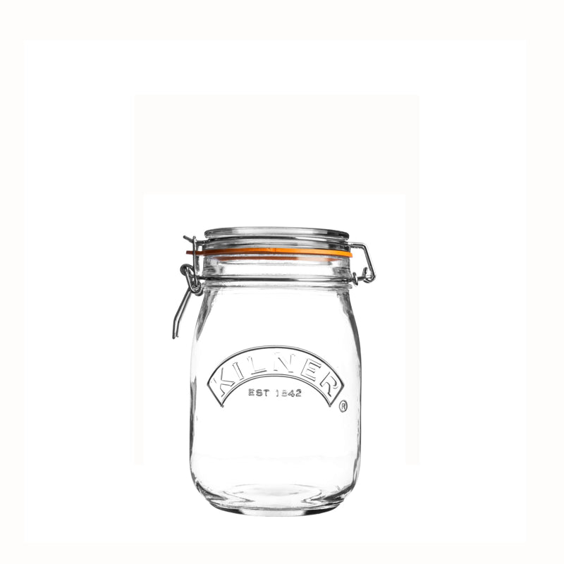 Kilner Round Clip Top Jar - 1 Litre