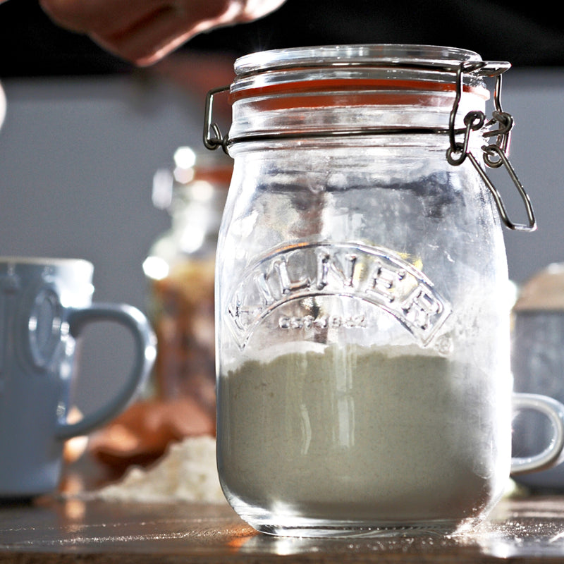 Kilner Round Clip Top Jar - 1 Litre