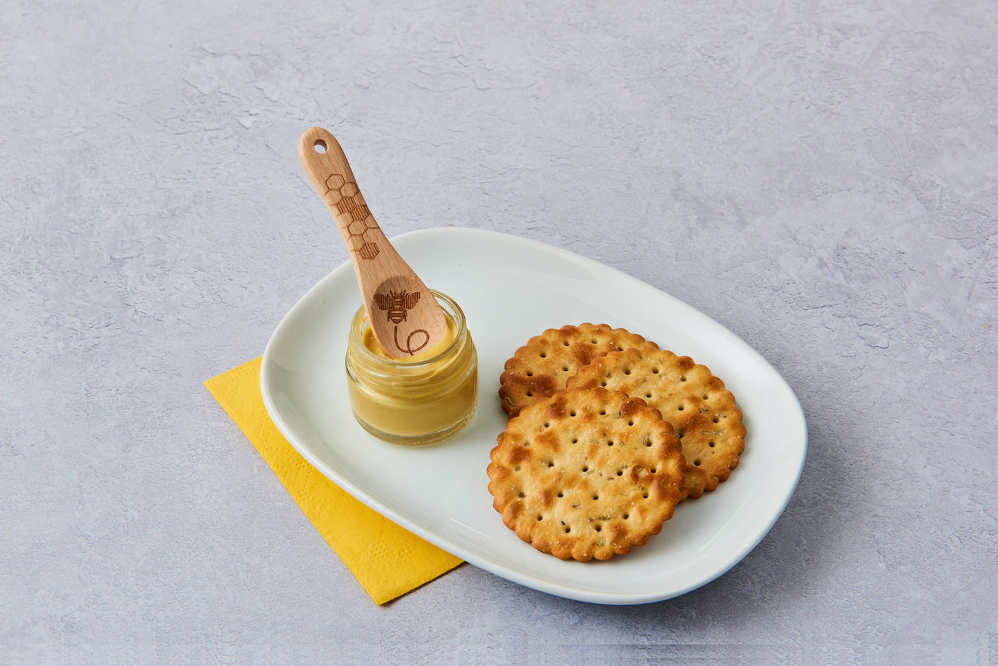 Beechwood Mini Spoon Honey Bee