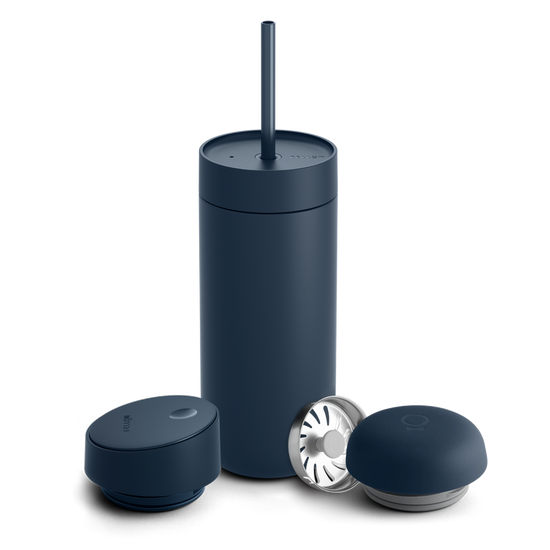 Fellow Carter 3-in-1 Sip System - Stone Blue 16oz/473ml