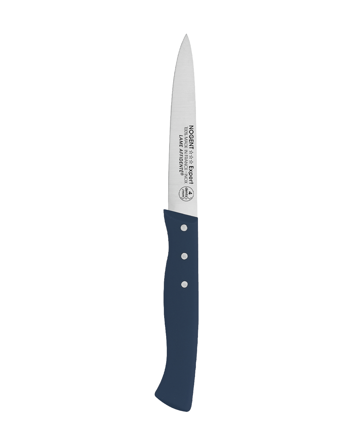 Nogent Expert 9cm / 3.5” Ultra Micro Serrated Paring Knife - Navy