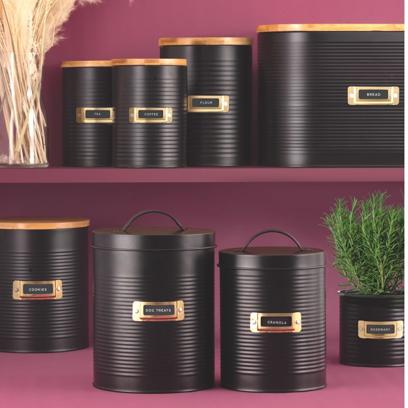 OTTO Bread Bin 10.5L - Black