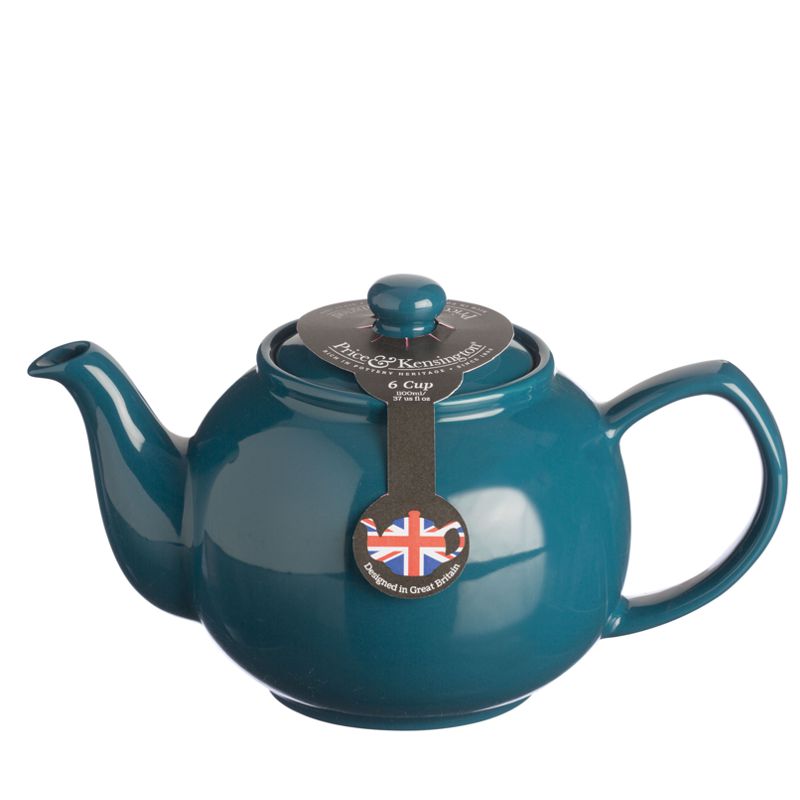 Price & Kensington Classic 6-Cup Teapot Teal