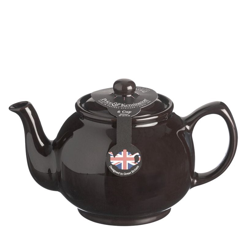 Price & Kensington Classic 6-Cup Teapot Brown