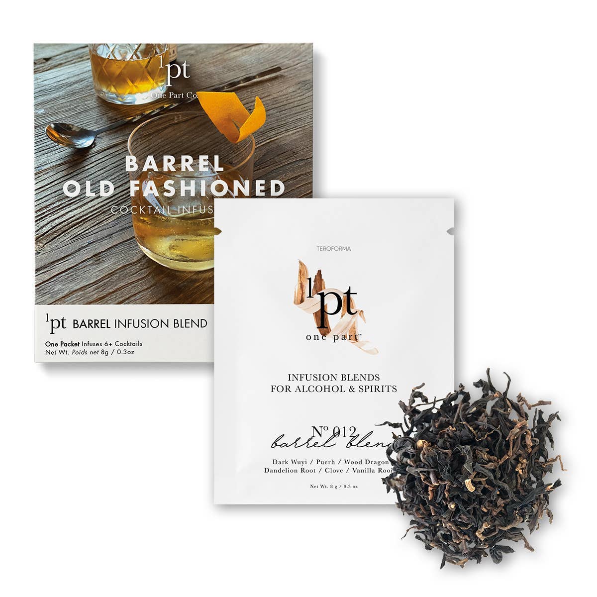 1pt Barrel Old Fashioned Cocktail Pack (40% off at checkout)