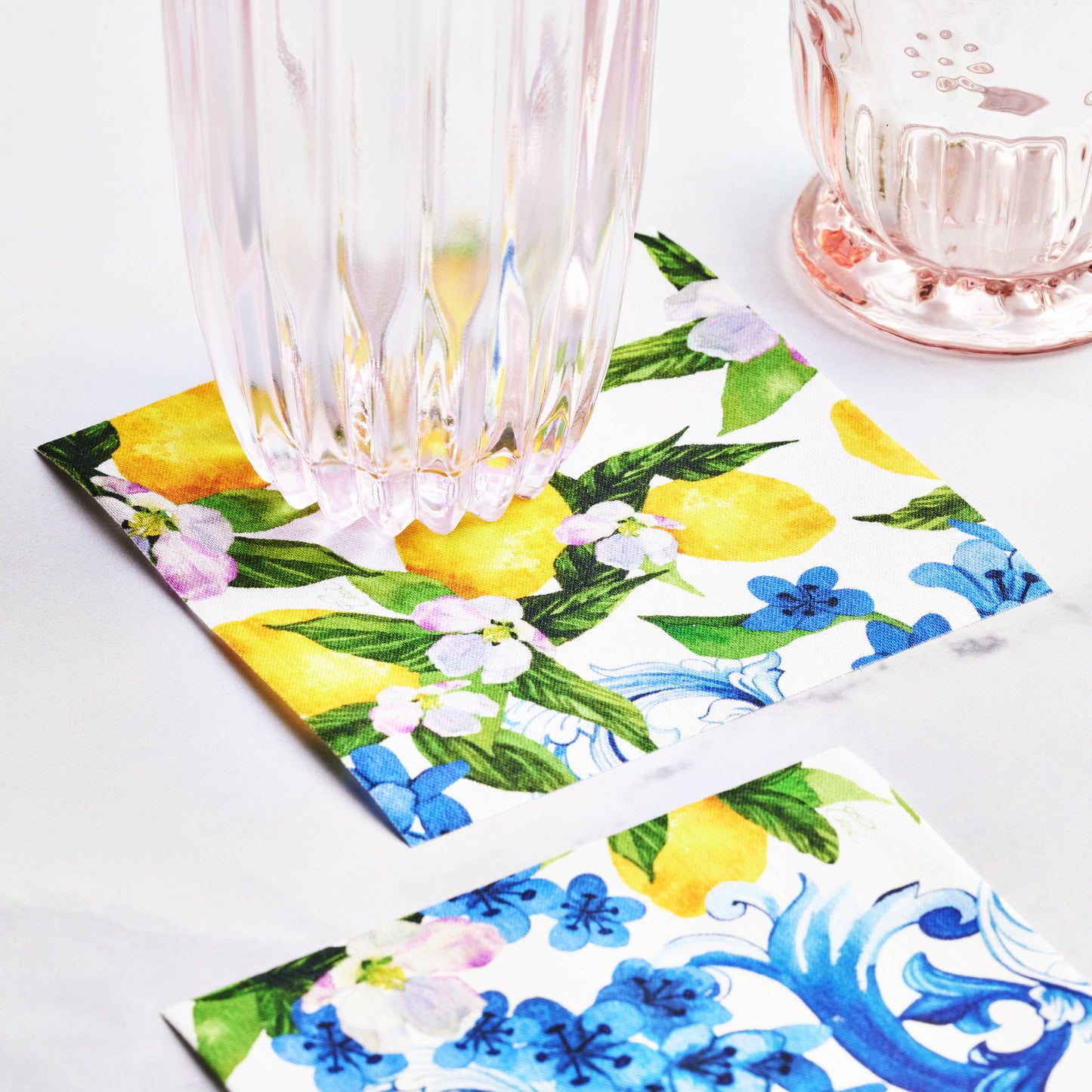 CECI New York X MY DRAP Fiorella Cotton Cocktail Napkins
