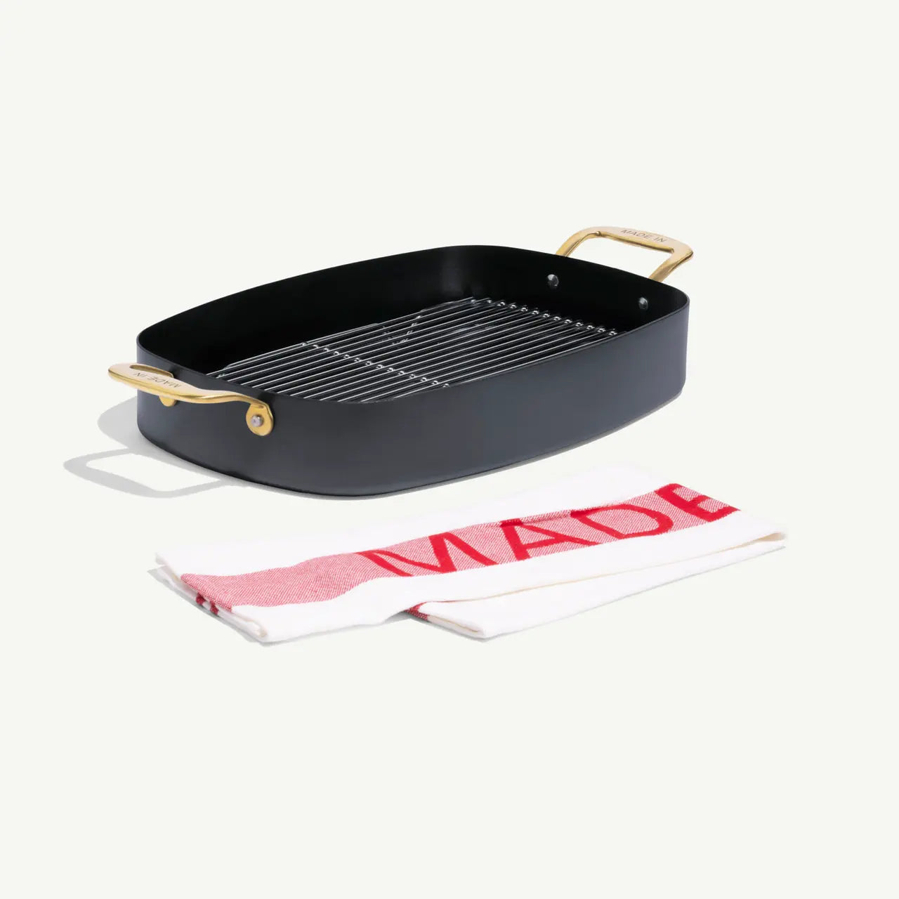 Made In Tom Colicchio Seasoned Carbon Steel Roasting Pan