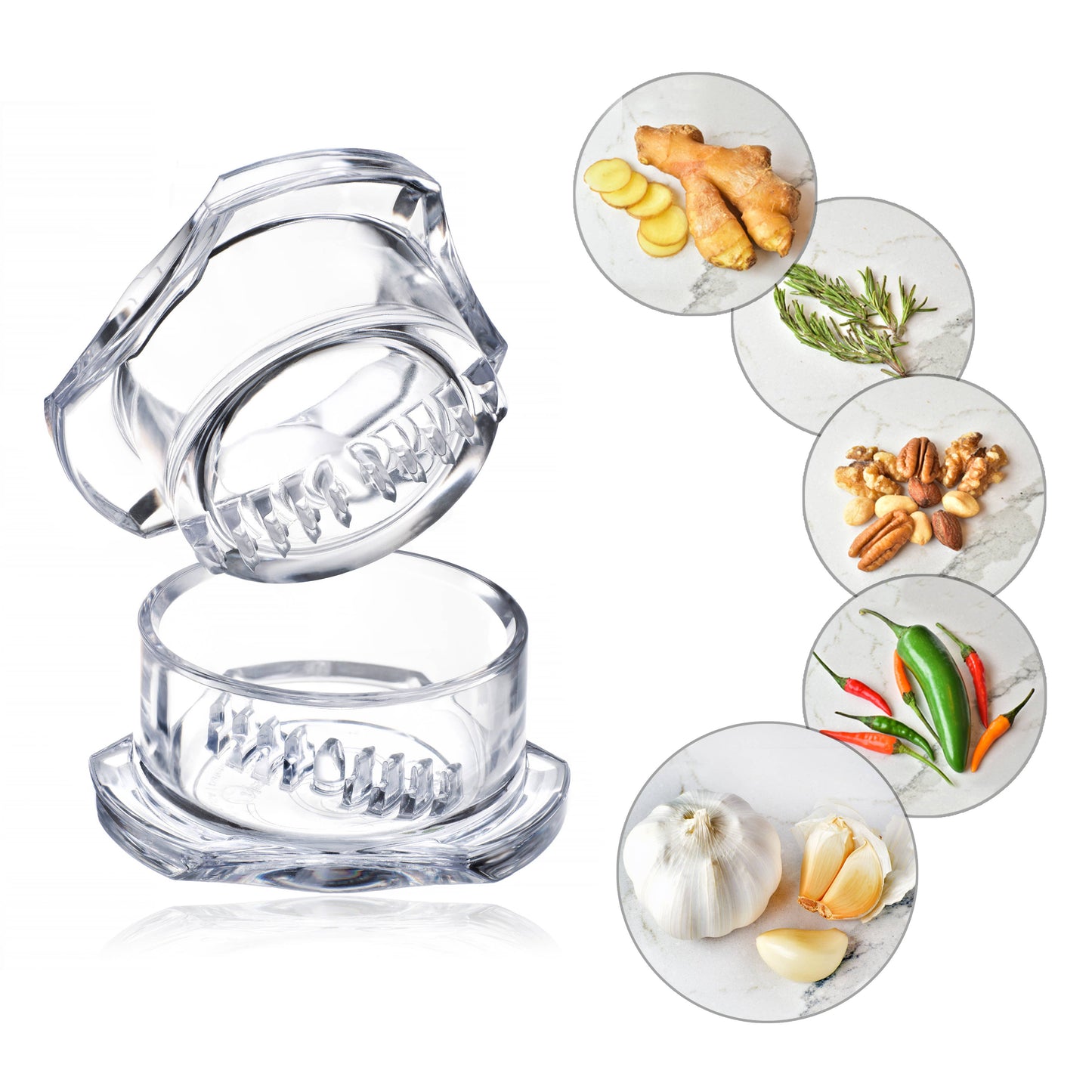 Garlic Twister 4th Generation - Clear