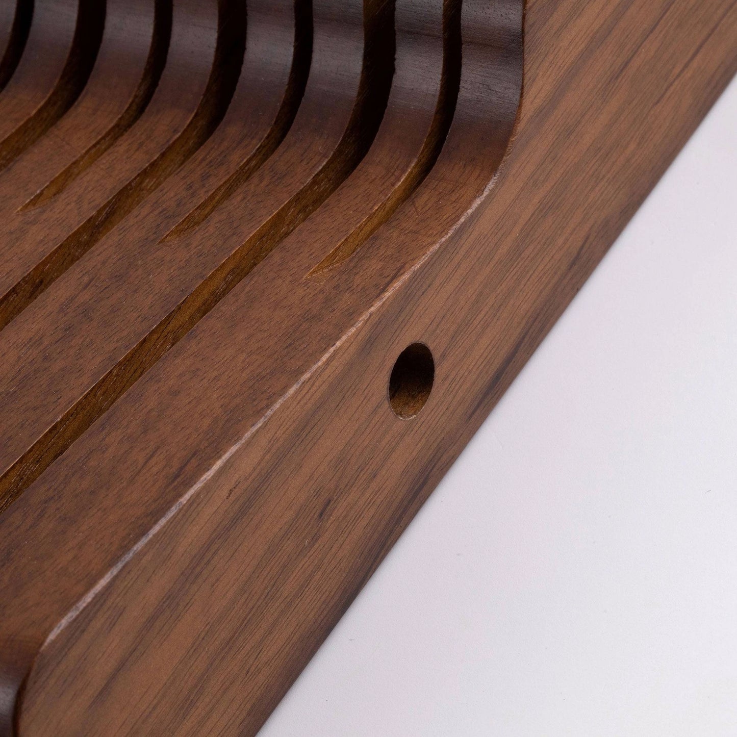 In Drawer Knife Holder - 11 Slot - Acacia (16 1/4" x 6 1/4")