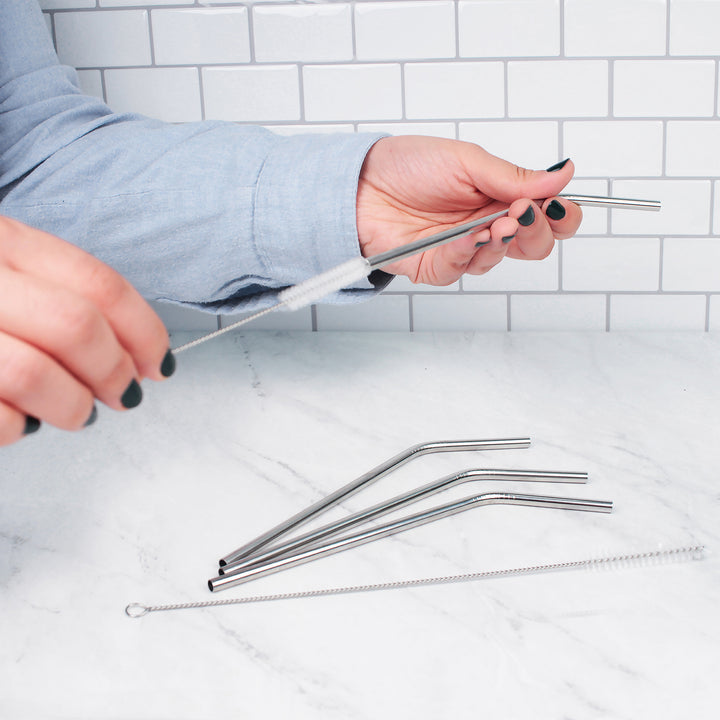 Stainless Drinking Straws - 4 RSVP