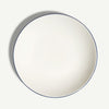 Made In 10" Entrée Bowls 4pc - White with Navy Rim