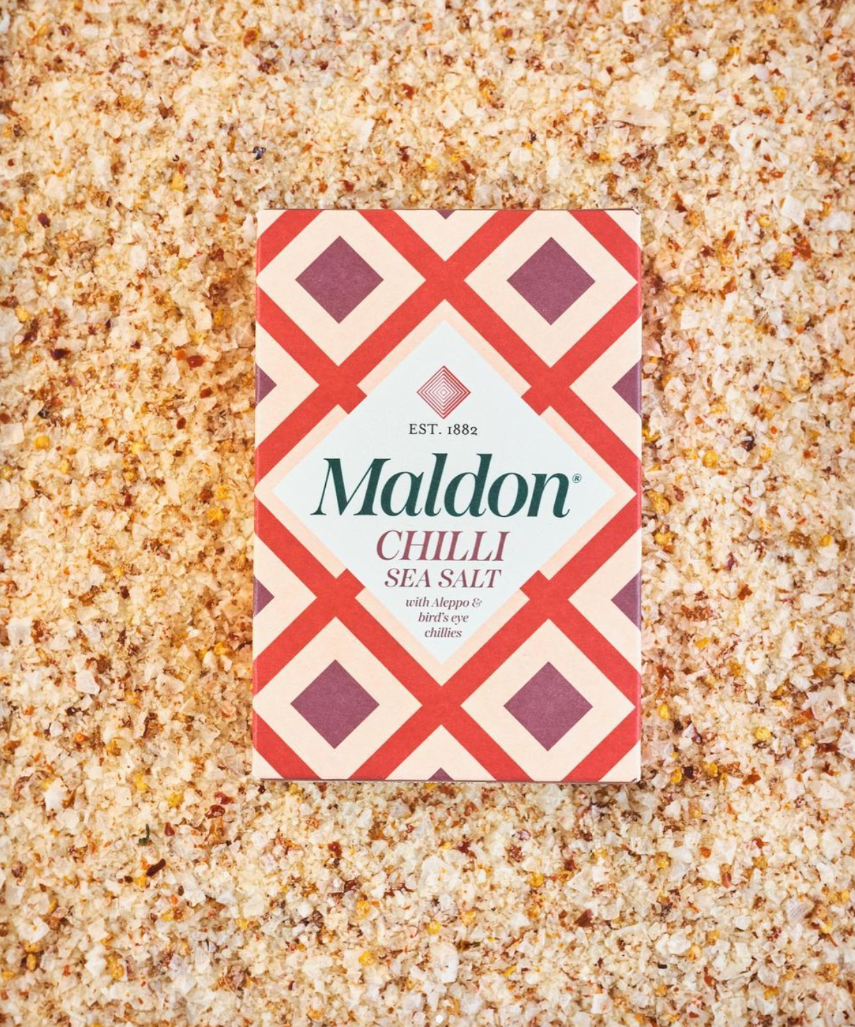 Flaky Maldon: Chili Sea Salt, 100g