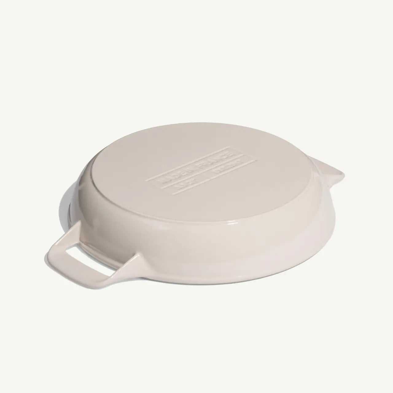 Made In 3.5 Qt Enameled Cast Iron Braiser - Antique White