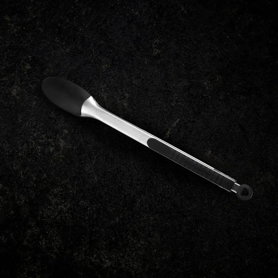 Black Silicone Coated Locking Tong - 12"