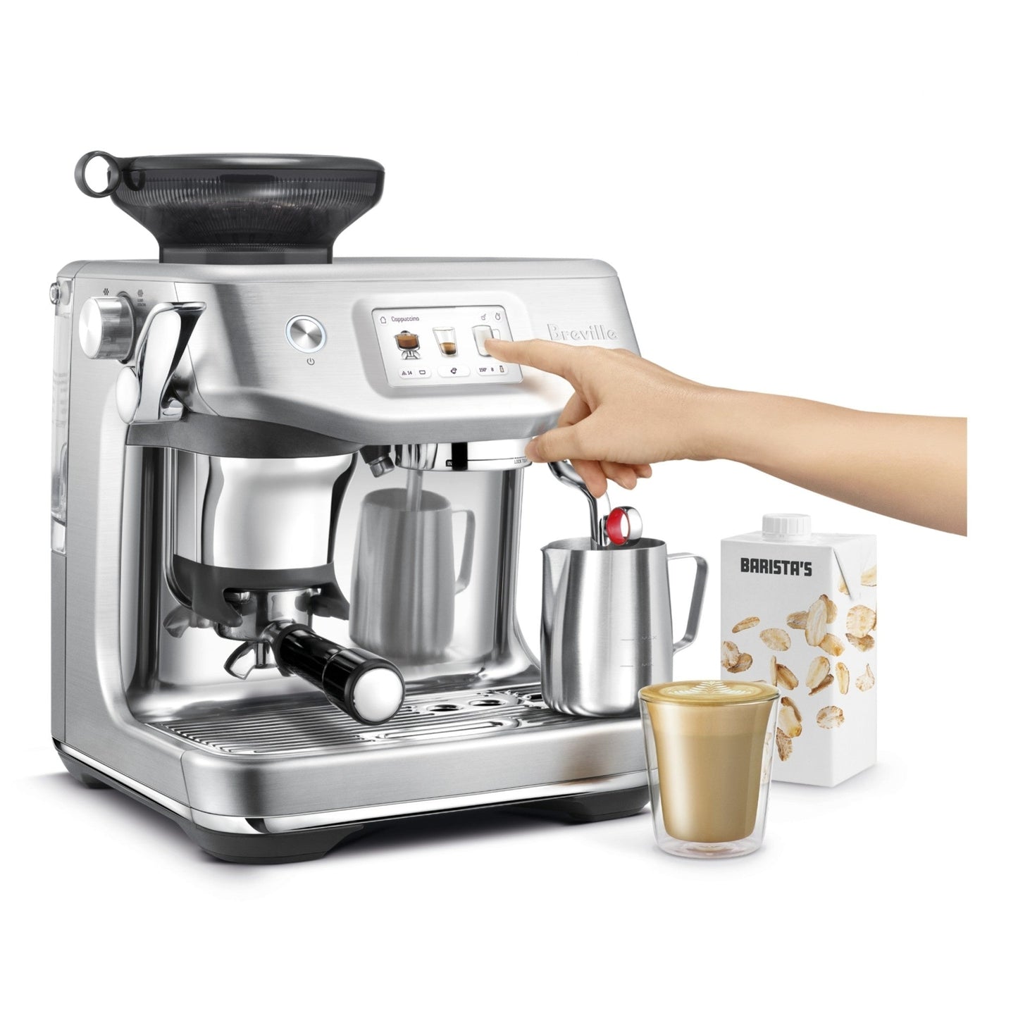 Sage Barista Touch Black Truffle Espresso Machine