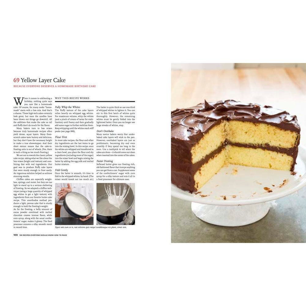 100 Recipes - America's Test Kitchen