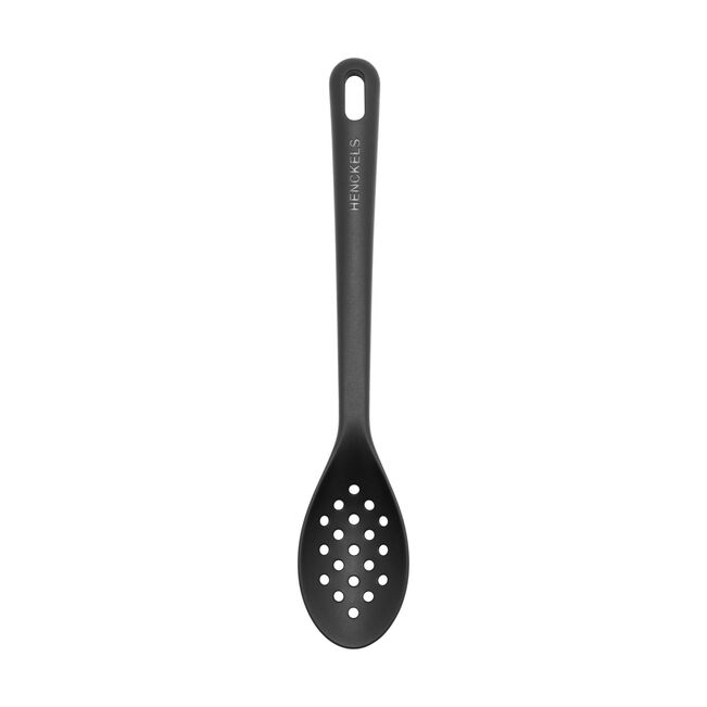 Henckels Silicone Onyx Skimming Spoon Black - 31 cm