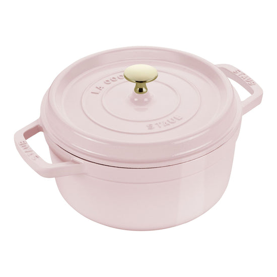 Staub Round Cocotte 2.2L/2.25-Qt Sorbet Rose