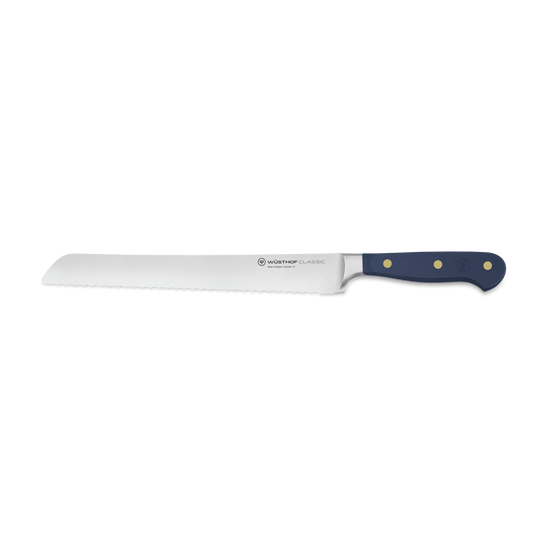 Wusthof 9" Double Serrated Bread Knife - Classic Wild Blueberry