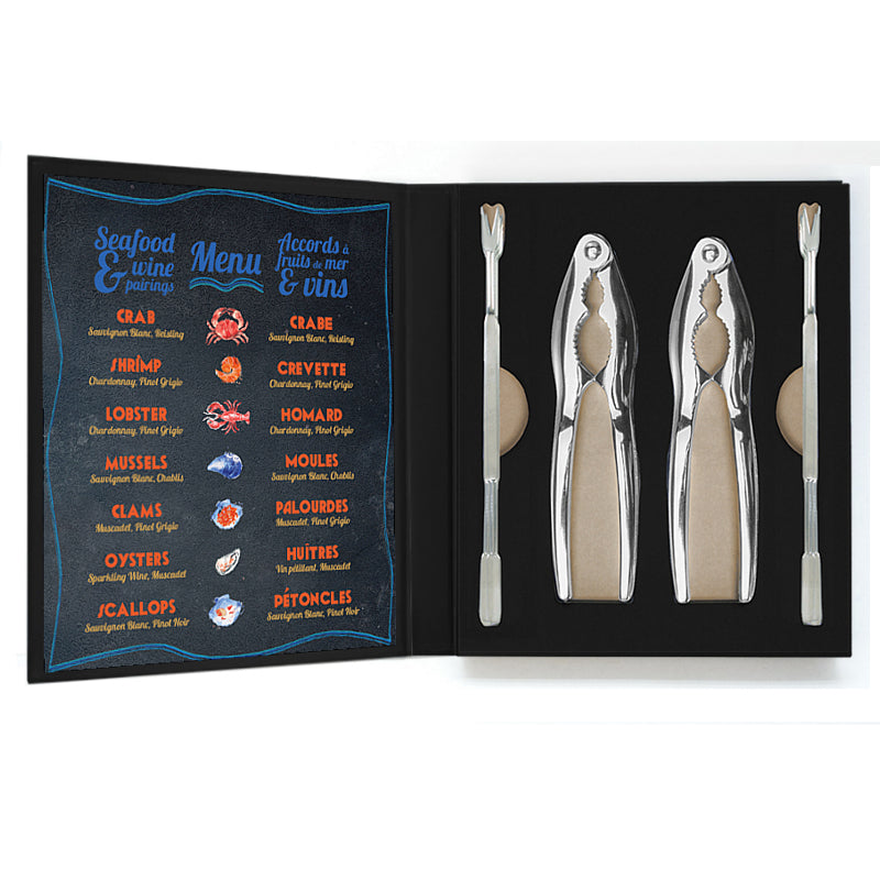 8pc Seafood Tool Set - Natural Living