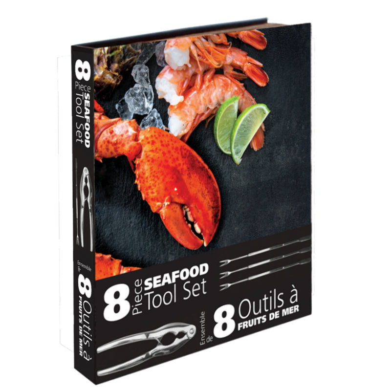 8pc Seafood Tool Set - Natural Living